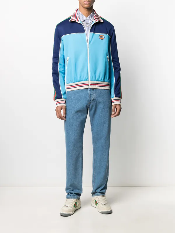 Gucci Giacca Interlocking G Con Design color-block - Farfetch