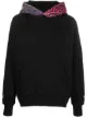 Image 1 of MJB Marc Jacques Burton leopard print logo hoodie