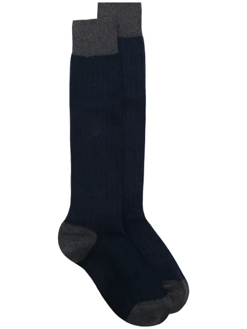 Altea two-tone mid-length socks