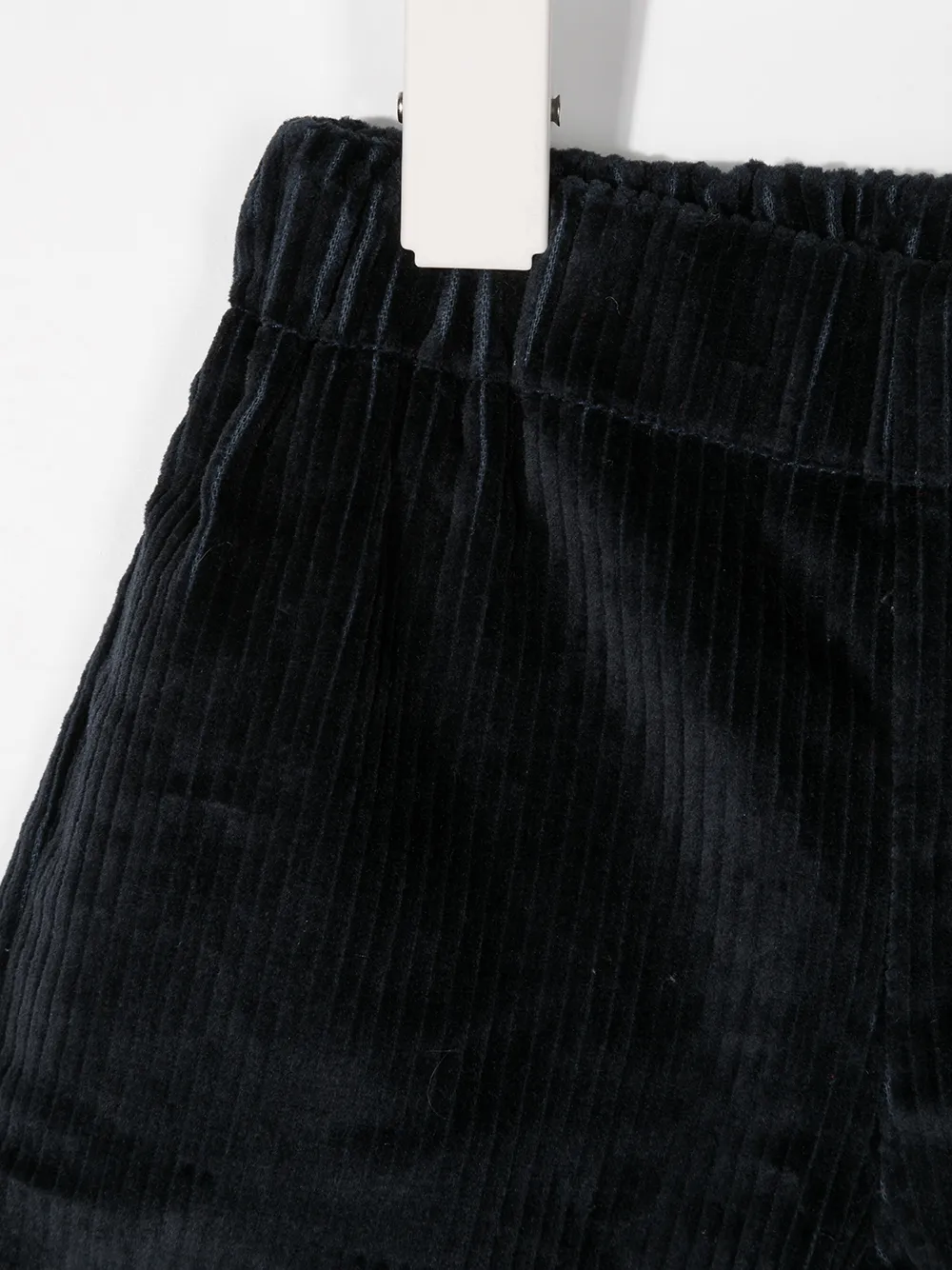 La Stupenderia Ribfluwelen shorts Blauw
