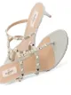 Image 2 of Valentino Garavani Rockstud 50mm flip flop sandals