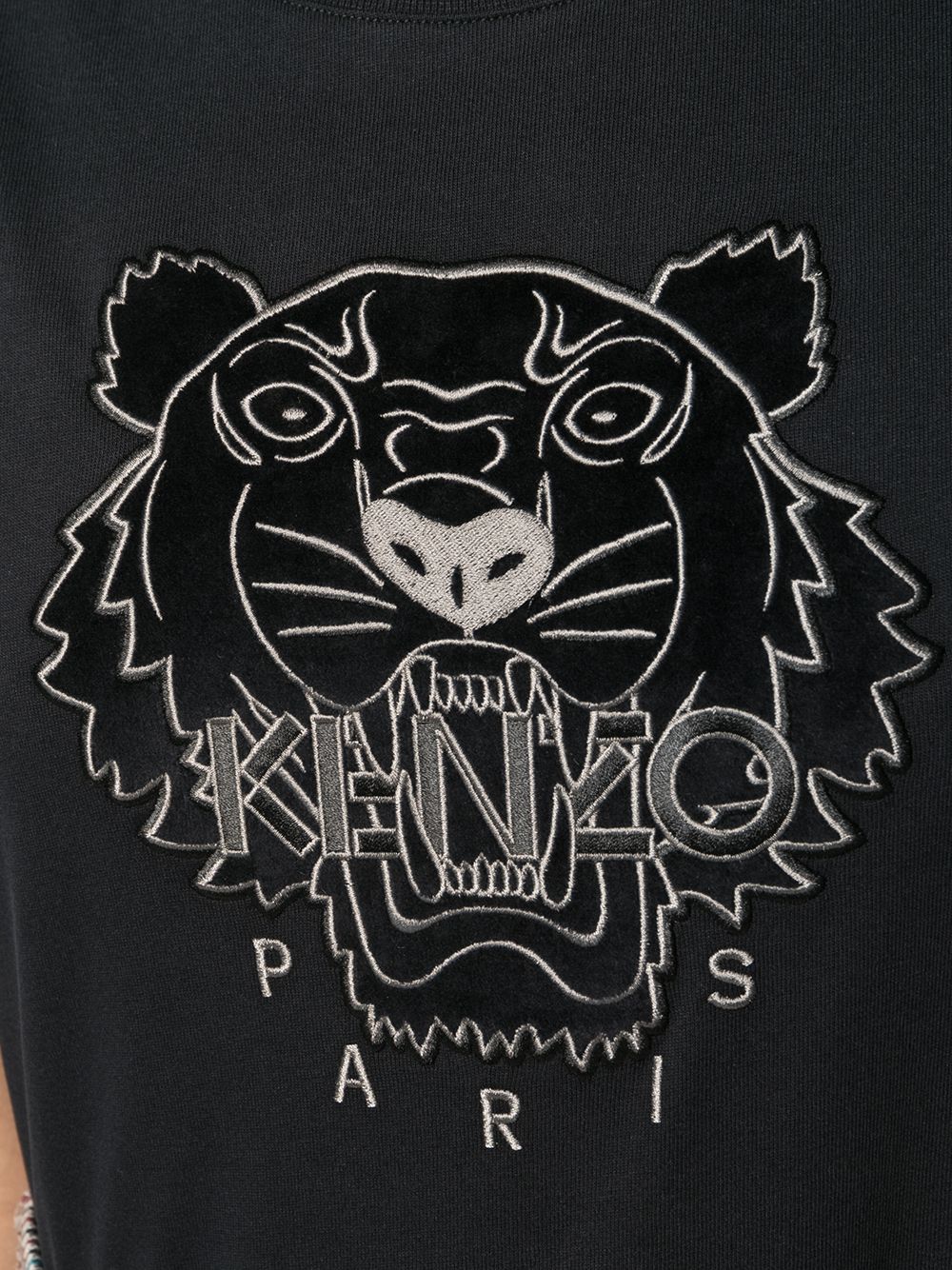 фото Kenzo футболка с вышивкой tiger