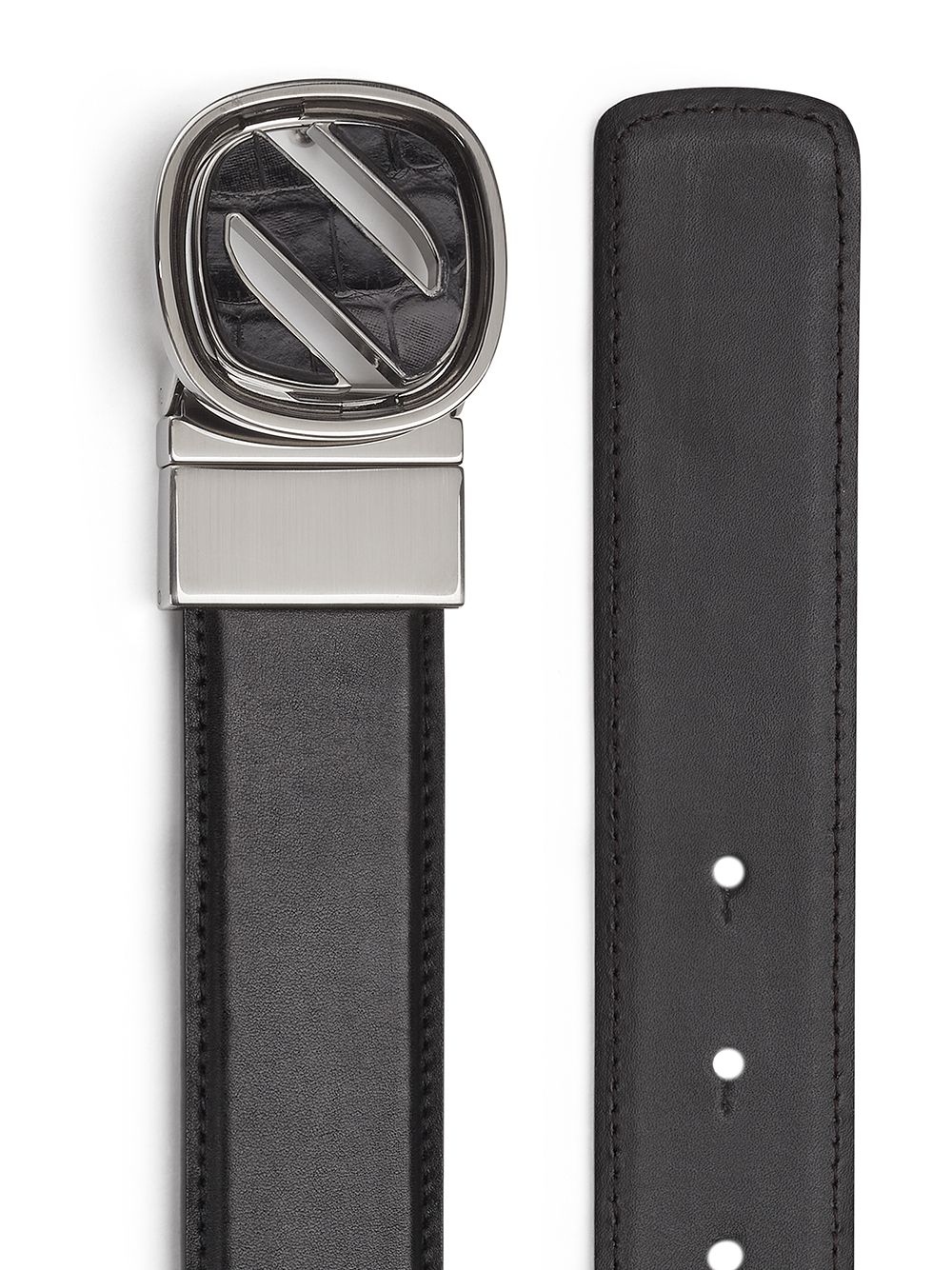 фото Ermenegildo zegna logo-embellished belt