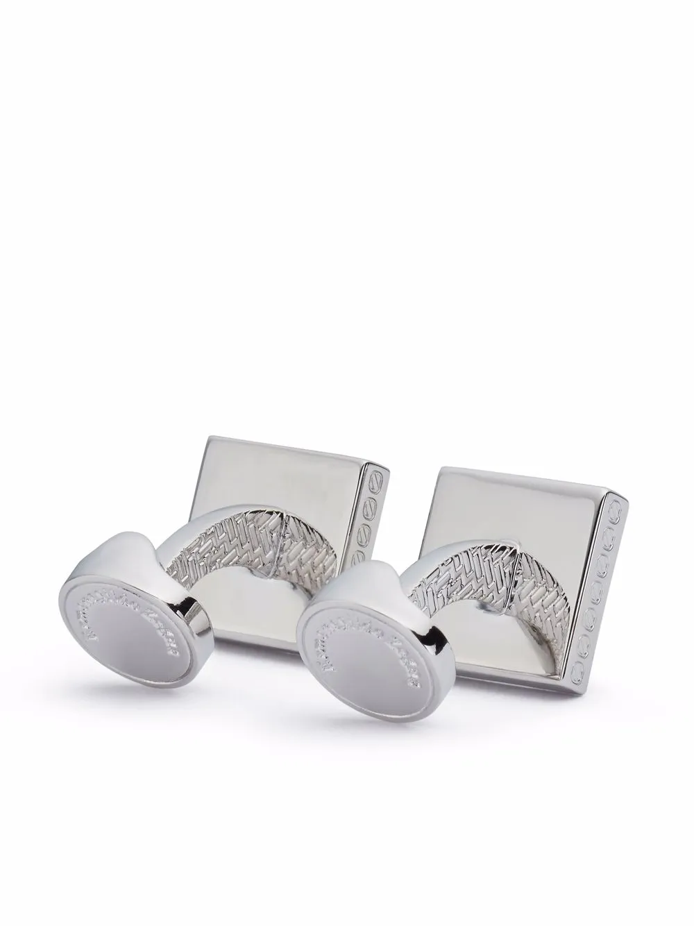 Zegna pieddepoule Print Cufflinks Farfetch