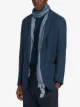 Image 2 of Ermenegildo Zegna logo-embroidered linen-blend scarf