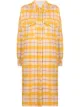 Image 1 of Isabel Marant Étoile Fontia checked single-breasted coat