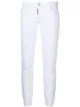 Image 1 of Dsquared2 logo-patch cropped denim jeans
