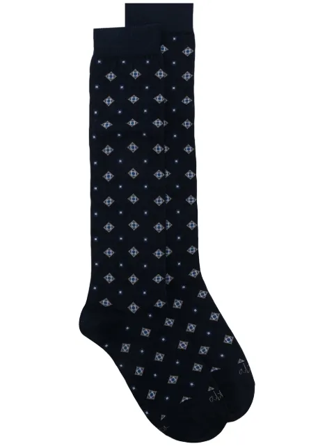 Altea geometric print mid-length socks