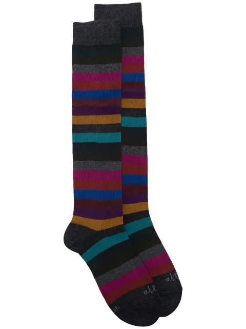 Altea striped print mid-length socks