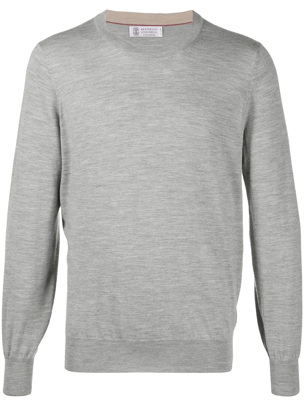 

Brunello Cucinelli crew-neck wool jumper - Grey
