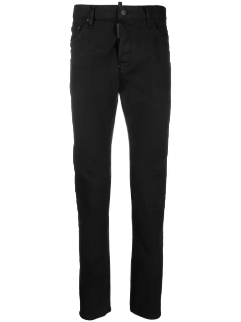 DSQUARED2 logo-patch jeans