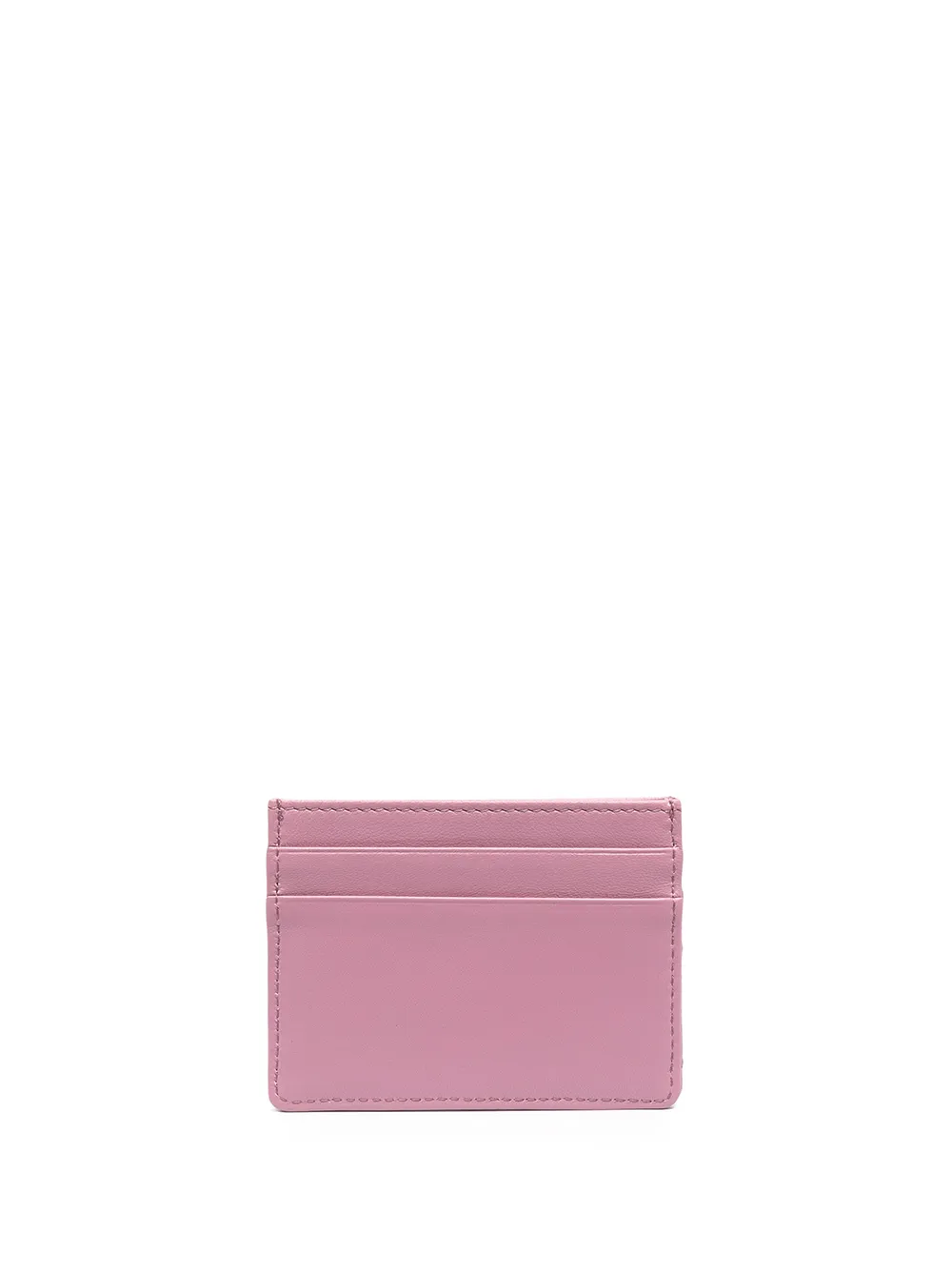 Image 2 of Dolce & Gabbana heart logo plaque leather cardholder
