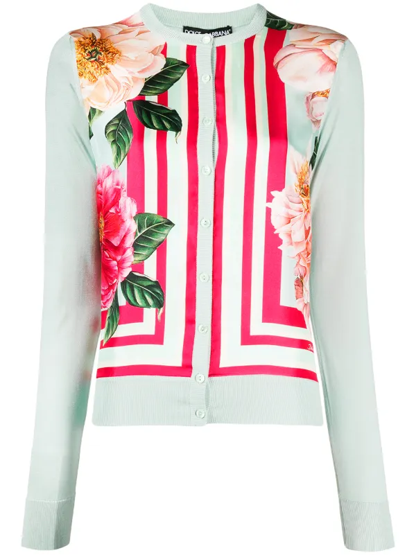 cardigan floral print