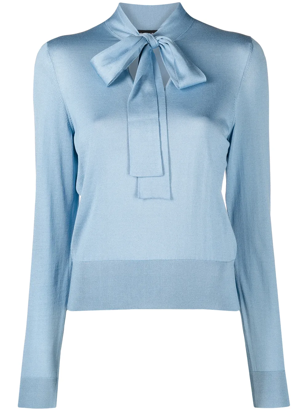 Image 1 of Dolce & Gabbana pussybow collar blouse