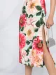 Dolce & Gabbana floral-print mid-length dress