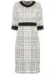Image 1 of Dolce & Gabbana tweed midi dress