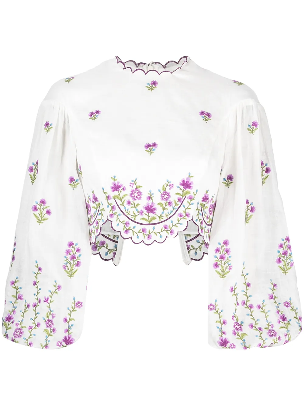 Imagem 1 de ZIMMERMANN Blusa com mangas amplas
