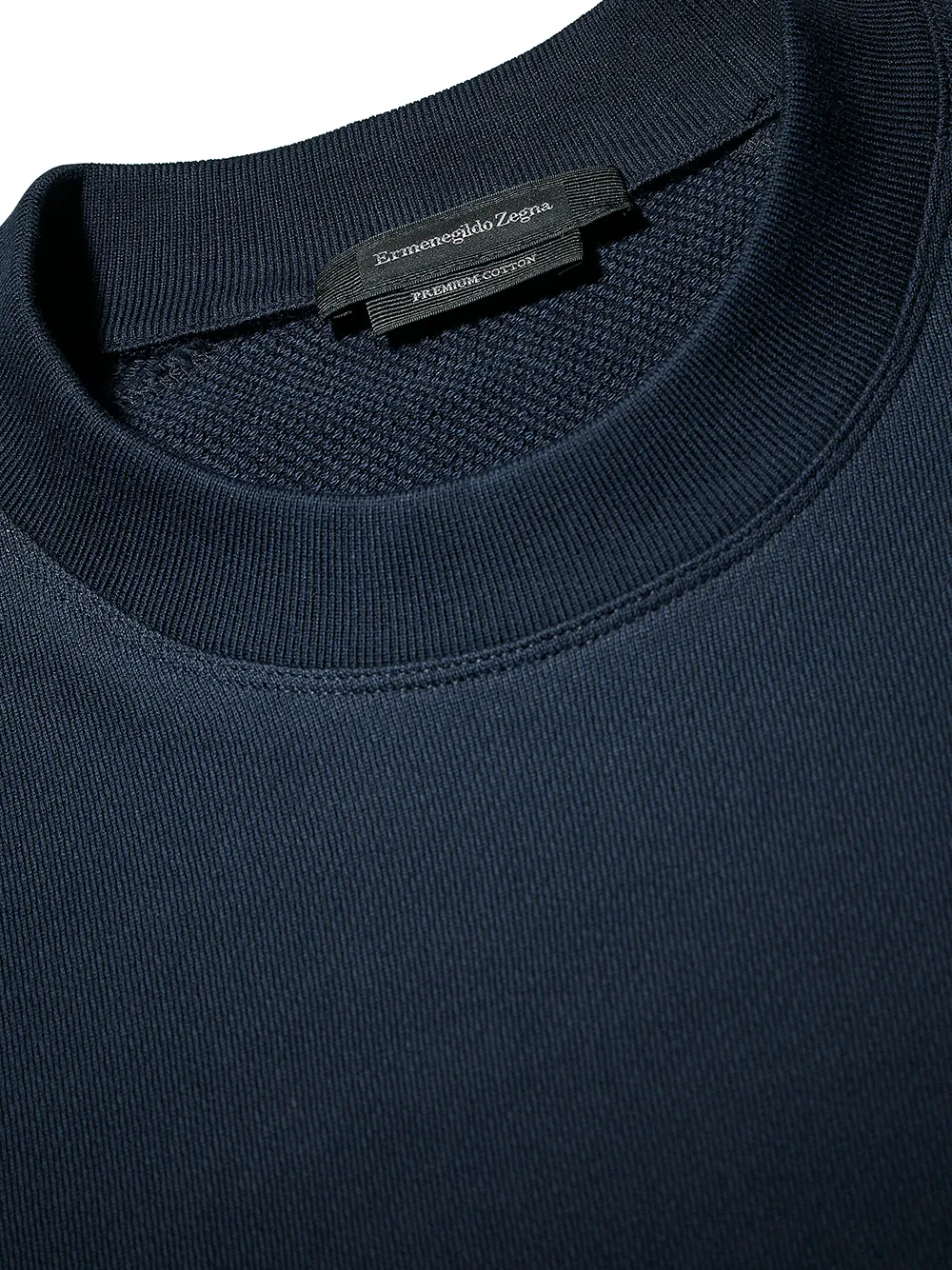 фото Ermenegildo zegna толстовка с круглым вырезом и кулиской