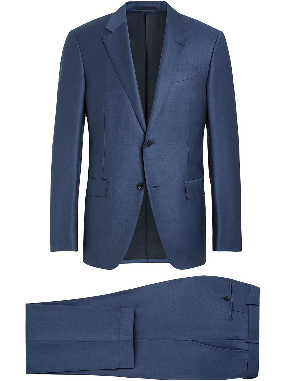 фото Ermenegildo zegna single-breasted two-piece suit