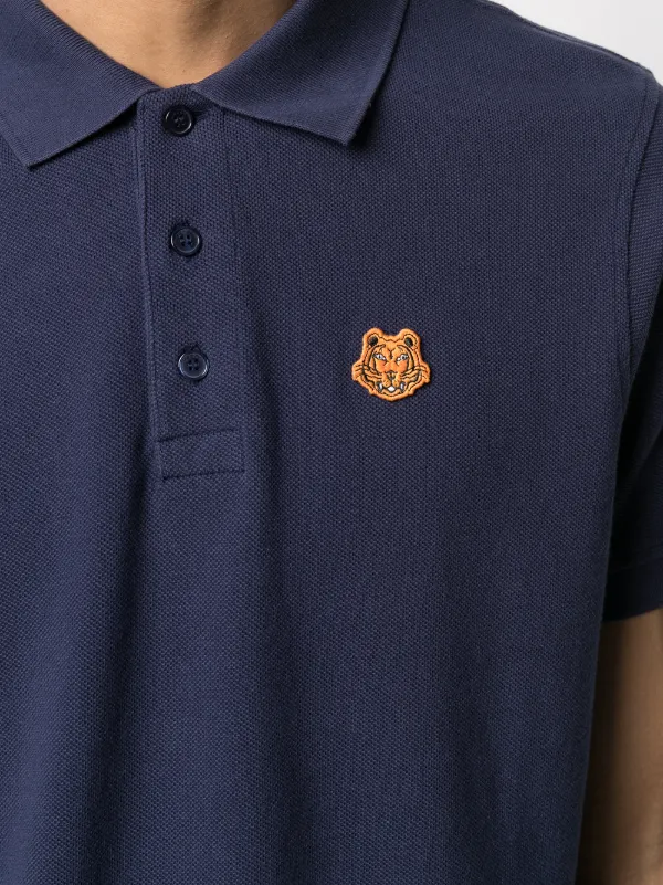 tiger logo polo shirt