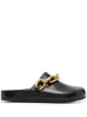 Image 1 of Sandro Paris Hayden leather clogs