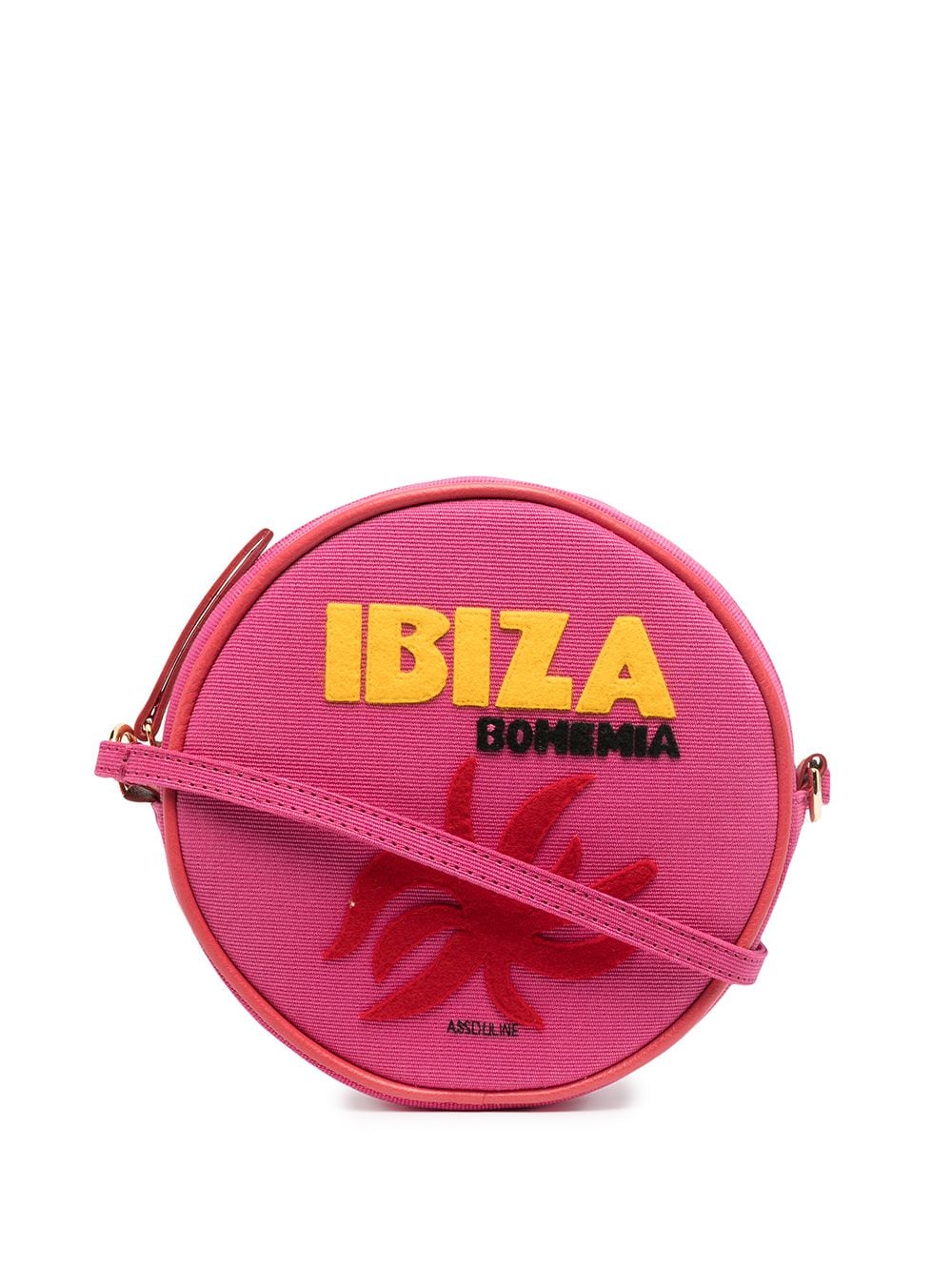 

Olympia Le-Tan bolsa de hombro Ibiza - Rosado