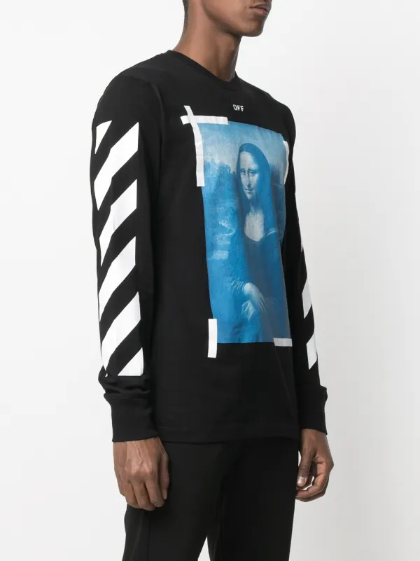 Off-White Mona Lisa graphic-print long 