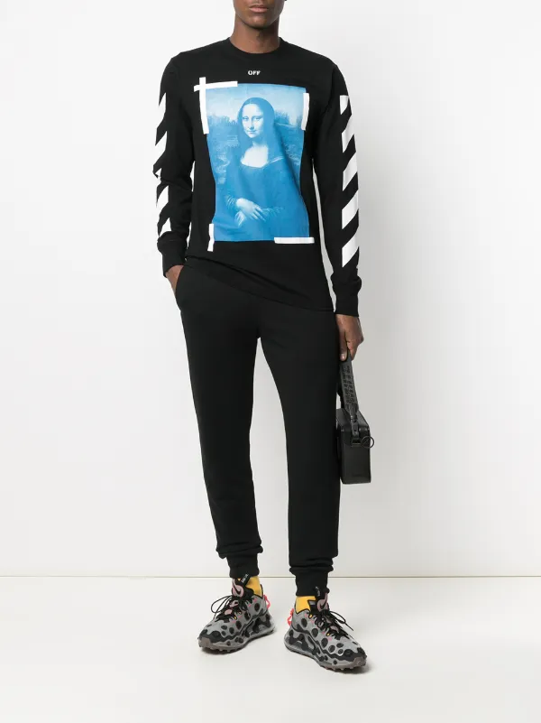 Shop Off-White Mona Lisa graphic-print 
