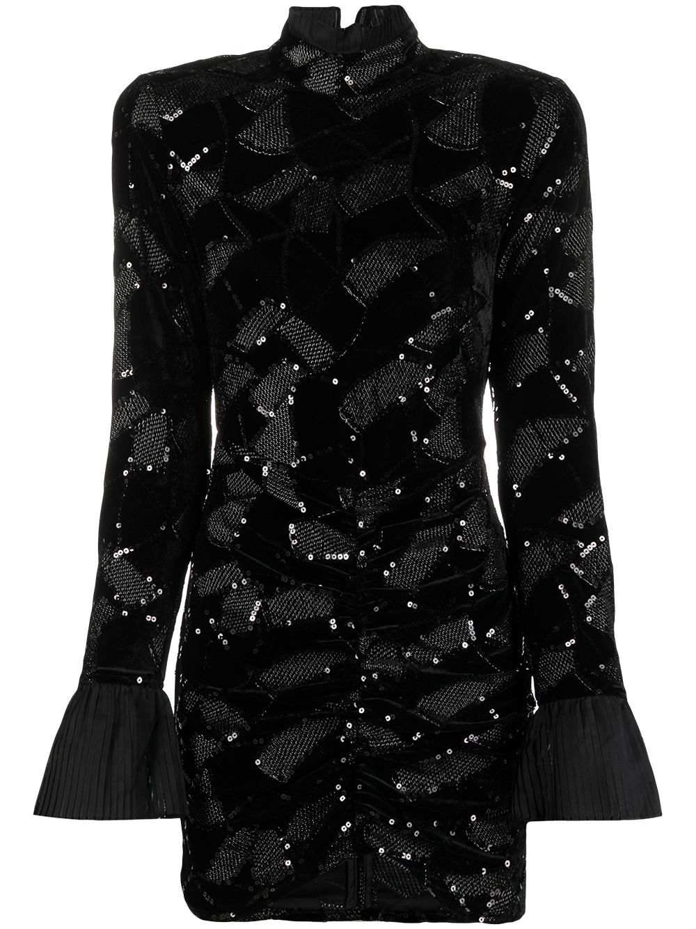 Rotate Birger Christensen Sequin Embellished Dress In Black | ModeSens