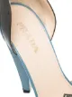 Prada Pre-Owned draped appliquée peep toe pumps