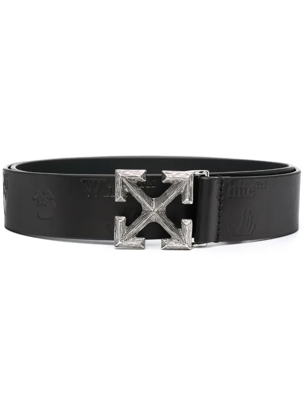 off white arrow buckle belt