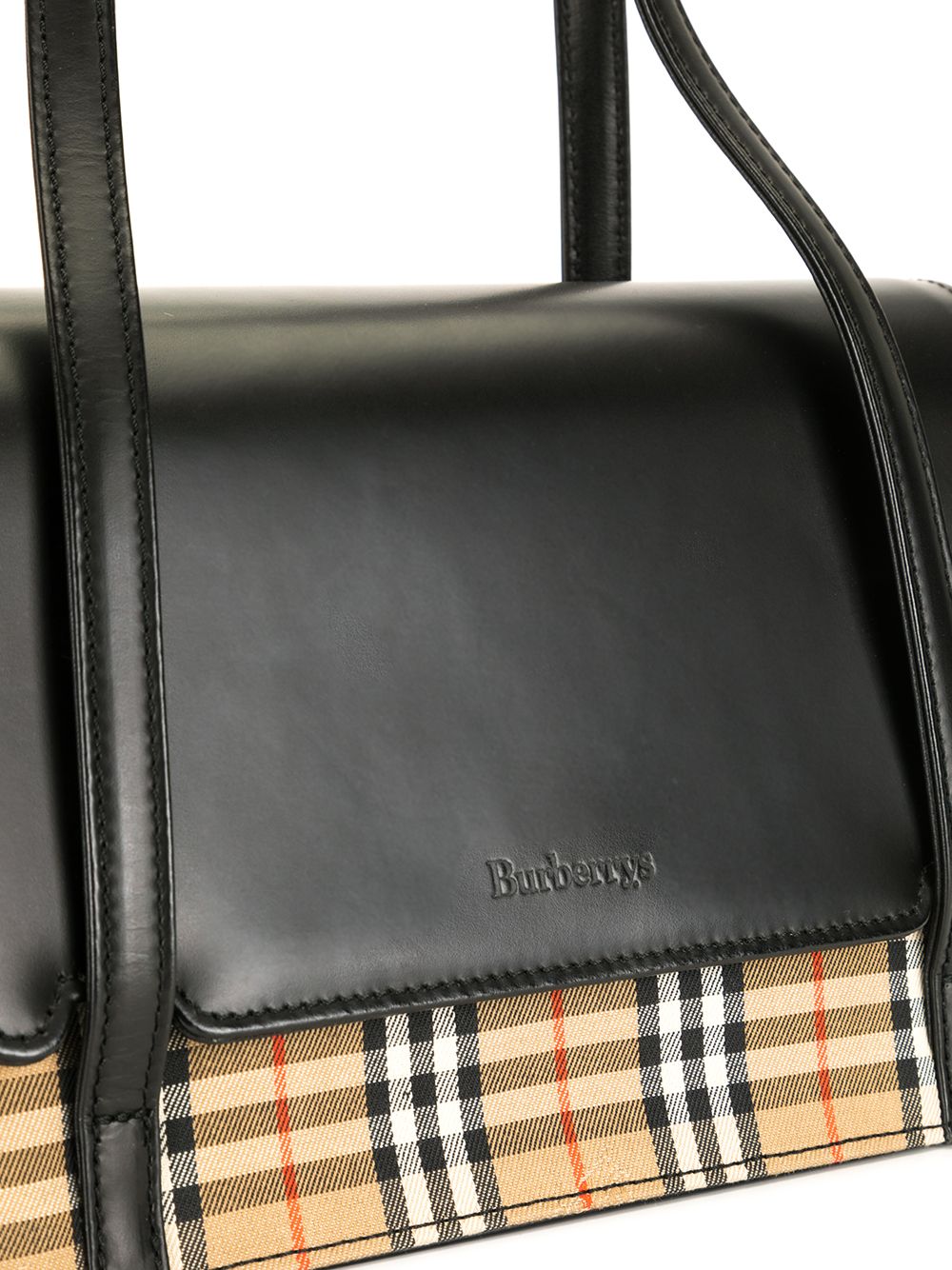 фото Burberry pre-owned сумка-тоут в клетку nova check