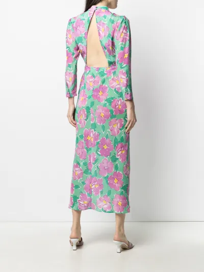 Cherie Azalea floral-print dress | Rixo 