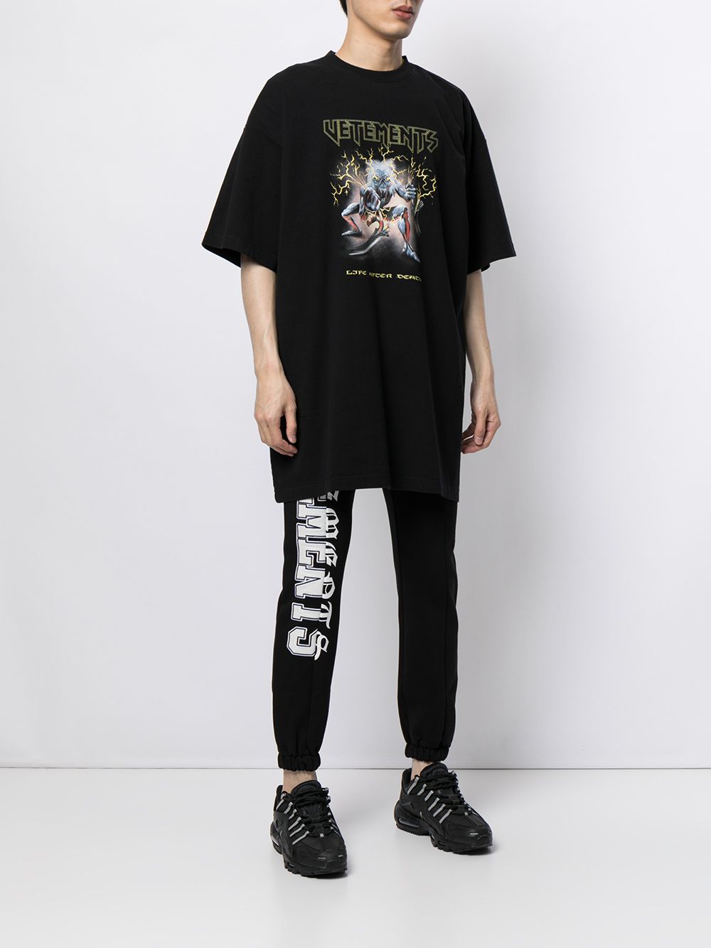 фото Vetements футболка life after death с графичным принтом