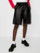Image 2 of Natasha Zinko wide-leg faux leather shorts