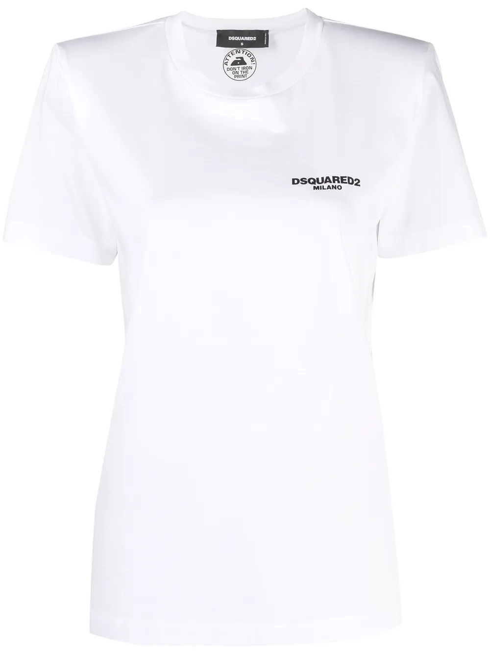 

Dsquared2 playera con cuello redondo y logo - Blanco