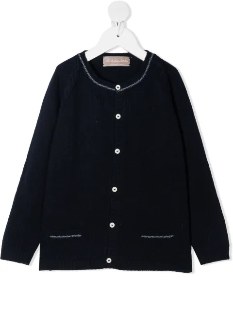 La Stupenderia cardigan i uld med knapper