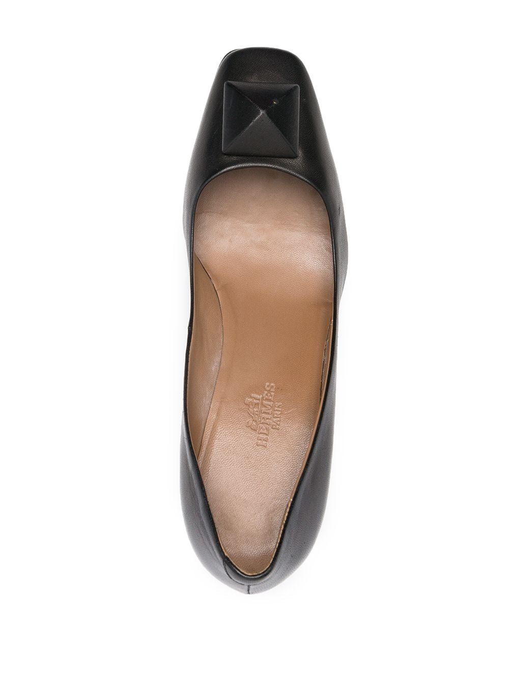 фото Hermès туфли-лодочки pre-owned с заклепками