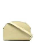 A.P.C. Demi-Lune leather satchel bag - Green