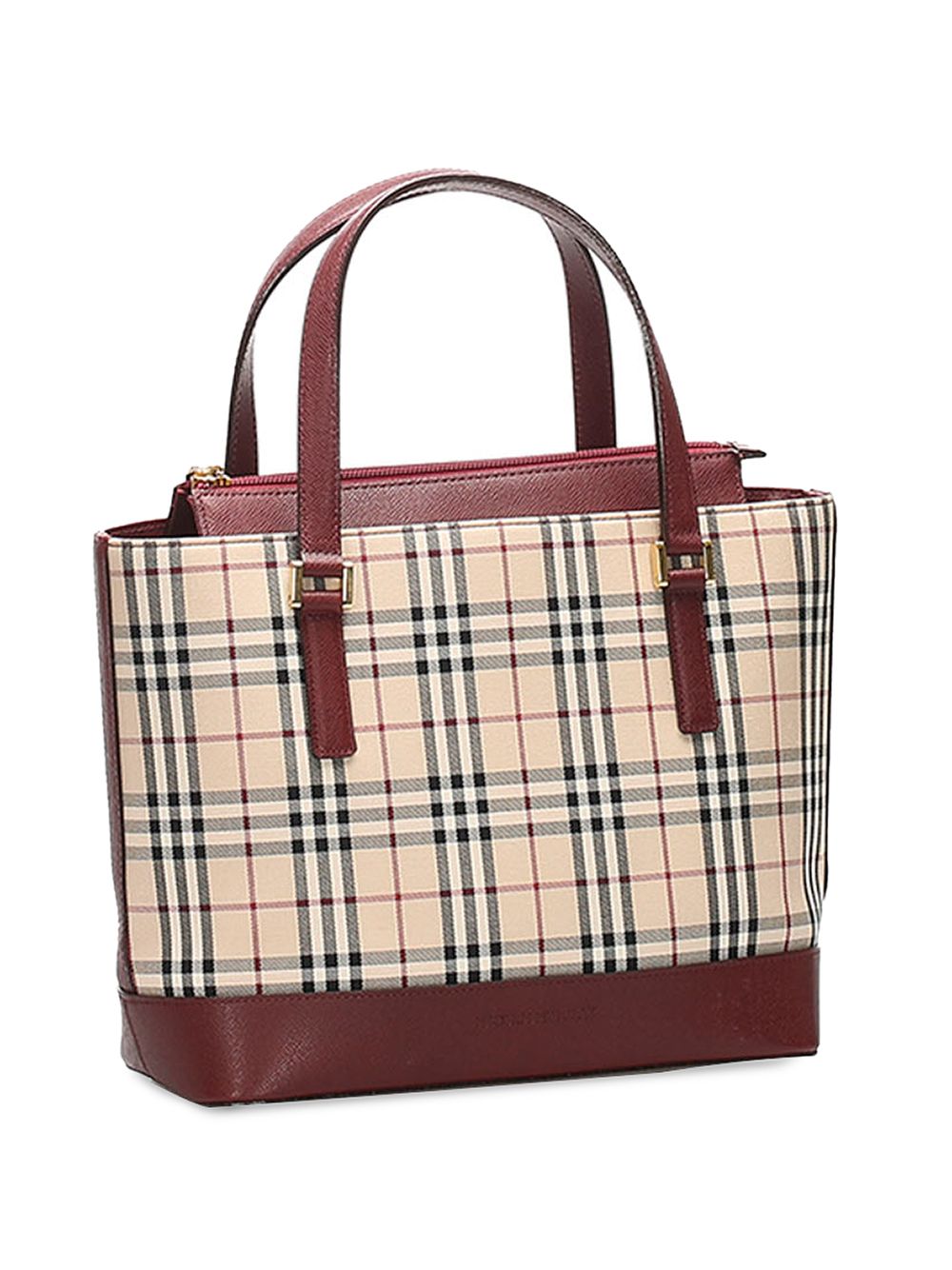 фото Burberry pre-owned сумка horseferry check