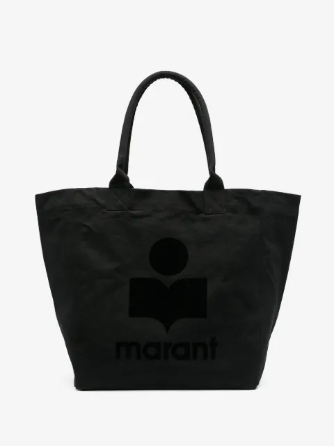ISABEL MARANT Yenky shopper met geborduurd logo