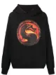 Image 1 of MJB Marc Jacques Burton dragon print hoodie