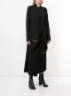 Y's single-breasted wool coat