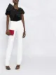 Image 2 of Alexander McQueen leaf-crepe long cigarette trousers