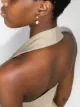 Image 2 of Salvatore Ferragamo Gancini pearl-embellished earrings
