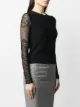 Alexander McQueen Ottoman-knit jumper