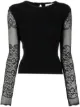 Image 1 of Alexander McQueen Ottoman-knit jumper