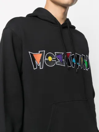 logo-embroidered hoodie展示图