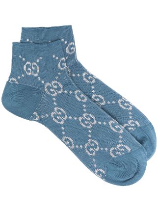 Metallic GG Supreme Socks - Farfetch
