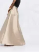 Alberta Ferretti pleated maxi skirt